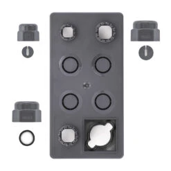 Hörmann Flanschdeckel Unten, Mit Verschraubungen -Autoteilegeschäft 638124 hoermann flanschdeckel unten mit verschraubungen lieferumfang