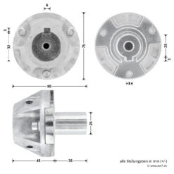 Hörmann Getriebeanbausatz Für Fremdtore -Autoteilegeschäft 638292 hoermann getriebeanbausatz fuer fremdtore kuppling masse