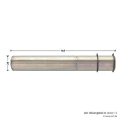 Hörmann Steckwelle Für STA 400 Schiebetorantrieb -Autoteilegeschäft 638939 hoermann steckwelle fuer sta 400 schiebetorantrieb bemassung bolzen