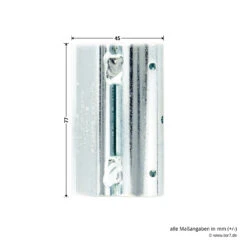 Hörmann Flügelteil FE Verzinkt, Nicht Verstellbar, H8-5/MZ 6 Hörmann Flügelteil FE Verzinkt, Nicht Verstellbar, H8-5/MZ -Autoteilegeschäft 690407 hoermann fluegelteil fe verzinkt nicht verstellbar fuer h8 5 mz masse 1