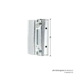 Hörmann Flügelteil KO Verzinkt, Verstellbar, H8-5/MZ/Quadro -Autoteilegeschäft 691420 hoermann fluegelteil ko verzinkt verstellbar fuer h8 5 mz quadro hoehe