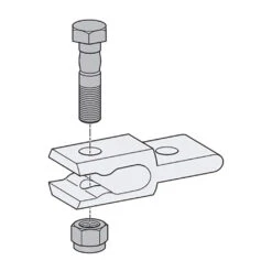 SOMMER Torpfostenanbindung Steigende Tore Twist XL