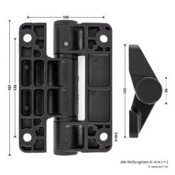 Hörmann Aluminium-Druckgussband, Aufliegend -Autoteilegeschäft 766664 hoermann aluminium druckgussband aufliegend masse