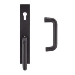 Hörmann Aluminium-Drückergarnitur, Schloss Aufliegend, PZ 60/48 Mm