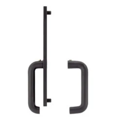 Hörmann Aluminium-Drückergarnitur, Schloss Aufliegend, PZ 60/48 Mm -Autoteilegeschäft 770442 hoermann aluminium drueckergarnitur schloss aufliegend pz 6048 mm seitenansicht