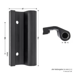 Hörmann Entlastungsrolle Mit Einfach-Bandteil 360 Mm, M12, DIN Links, Zwischenliegend -Autoteilegeschäft 772635 hoermann entlastungsrolle mit einfach bandteil 360mm m12 din links zwischenliegend masse bild 2