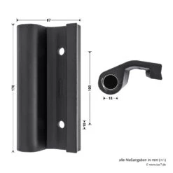 Hörmann Entlastungsrolle Mit Einfach-Bandteil 360 Mm, M12, DIN Rechts, Zwischenliegend -Autoteilegeschäft 772636 hoermann entlastungsrolle mit einfach bandteil 360mm m12 din rechts zwischenliegend masse bild 2