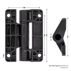 Hörmann Entlastungsrolle Mit Doppel-Bandteil 400 Mm, M12, DIN Links, Aufliegend -Autoteilegeschäft 772637 hoermann entlastungsrolle mit doppel bandteil 400mm m12 din links aufliegend masse bild 2