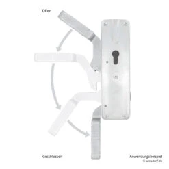 Hörmann Tortreibriegel Basküle Links, PZ -Autoteilegeschäft 790540 hoermann tortreibriegel baskuele links pz anwendungsbeispiel