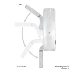 Hörmann Tortreibriegel Basküle Links, Unten Schließend -Autoteilegeschäft 797790 hoermann tortreibriegel baskuele links unten schliessend anwendungsbeispiel