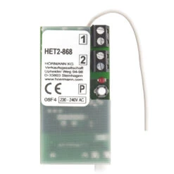 Hörmann Set: Empfänger HET 2 Mit 2 Handsendern HSE 2, 868 MHz -Autoteilegeschäft h901 hoermann set empfaenger het 2 mit 2 handsendern hse 2 868 mhz platine vorderseite