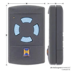 Hörmann Set: Empfänger HET 2 Mit 2 Handsendern HSM 4, 868 MHz -Autoteilegeschäft h902 hoermann set empfaenger het 2 mit 2 handsendern hsm 4 868 mhz handsender masse