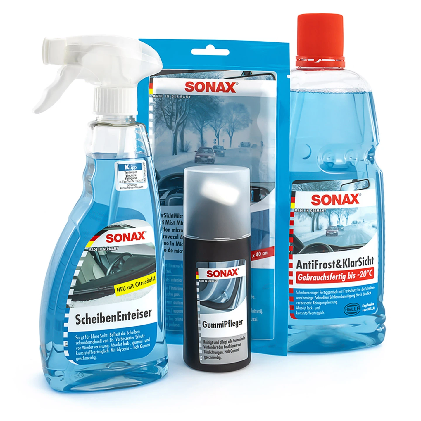 SONAX Winter Set, 4-teilig 1 SONAX Winter Set, 4-teilig
