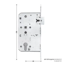 Teckentrup Einsteck-Panikschloss 1013 E Mit Verbundfalle, Stulp Verzinkt -Autoteilegeschäft tec104673 teckentrup einsteck panikschloss 1013 e mit verbundfalle stulp verzinkt din l masse